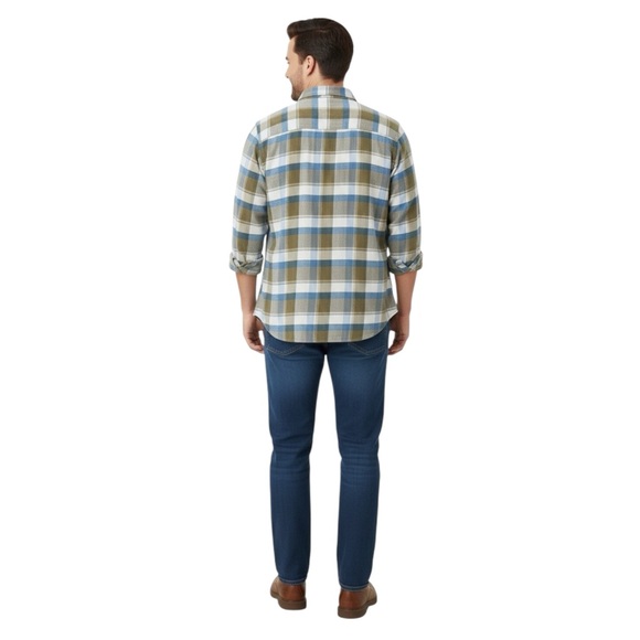 Levis plaid shirt. Relaxed fit. Size xxl. Nwt - Picture 3 of 12